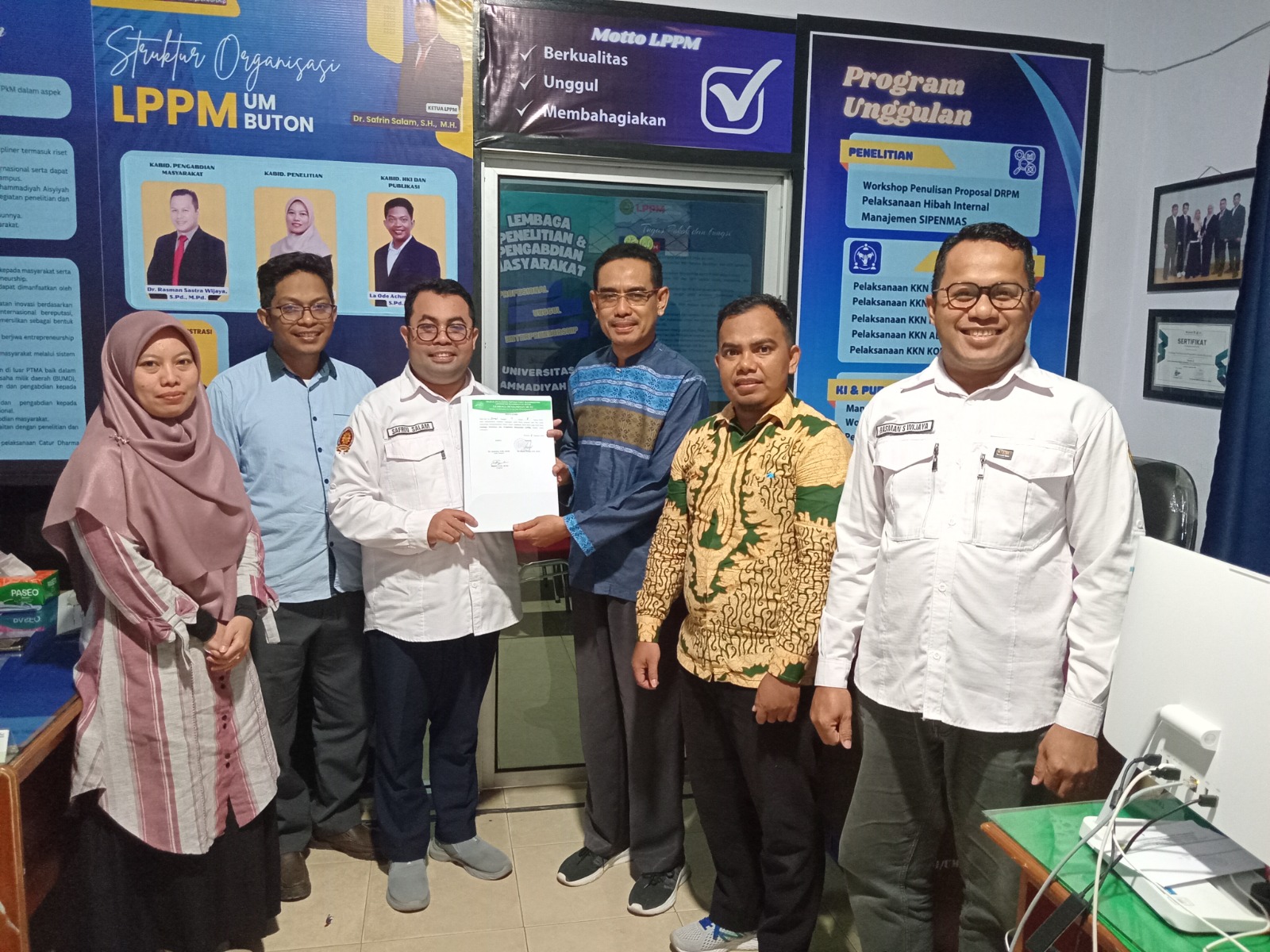 LPPM Universitas Muhammadiyah Buton Jalani Audit Mutu Internal
