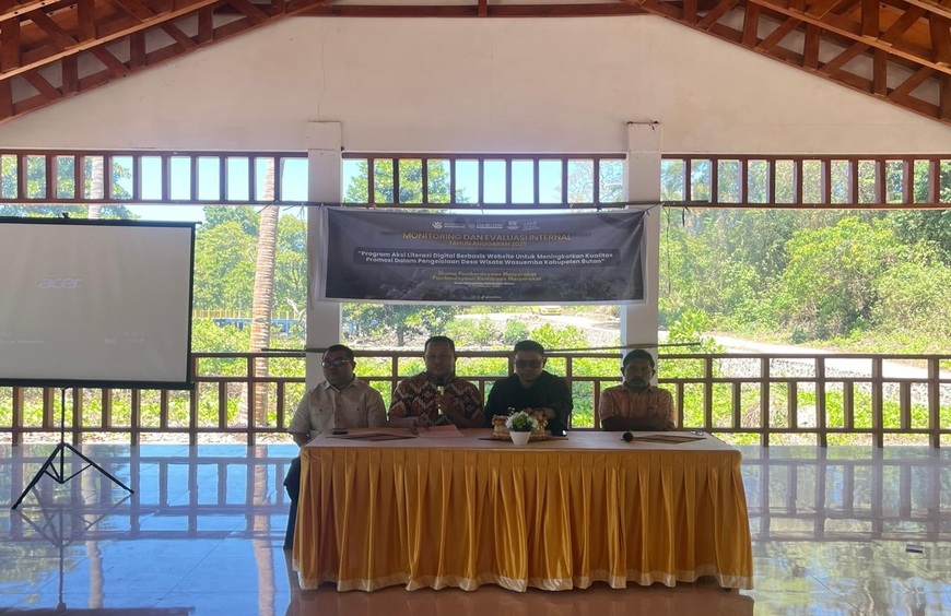 LPPM UM Buton Selenggarakan Monitoring dan Evaluasi Lapangan Hibah DPPM Pengabdian kepada Masyarakat