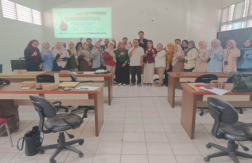 Ketua LPPM UM Buton Dr. Safrin Salam, S.H., M.H Menjadi Narasumber Bimtek Penyusunan Proposal PkM BIMA di Universitas Tadulako