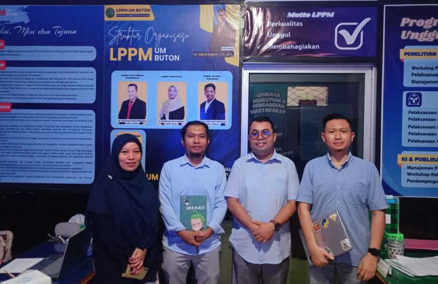 LPPM  Bersama LPPSI UM Buton Gelar Rapat Internal Bahas Digitalisasi Penelitian dan PkM